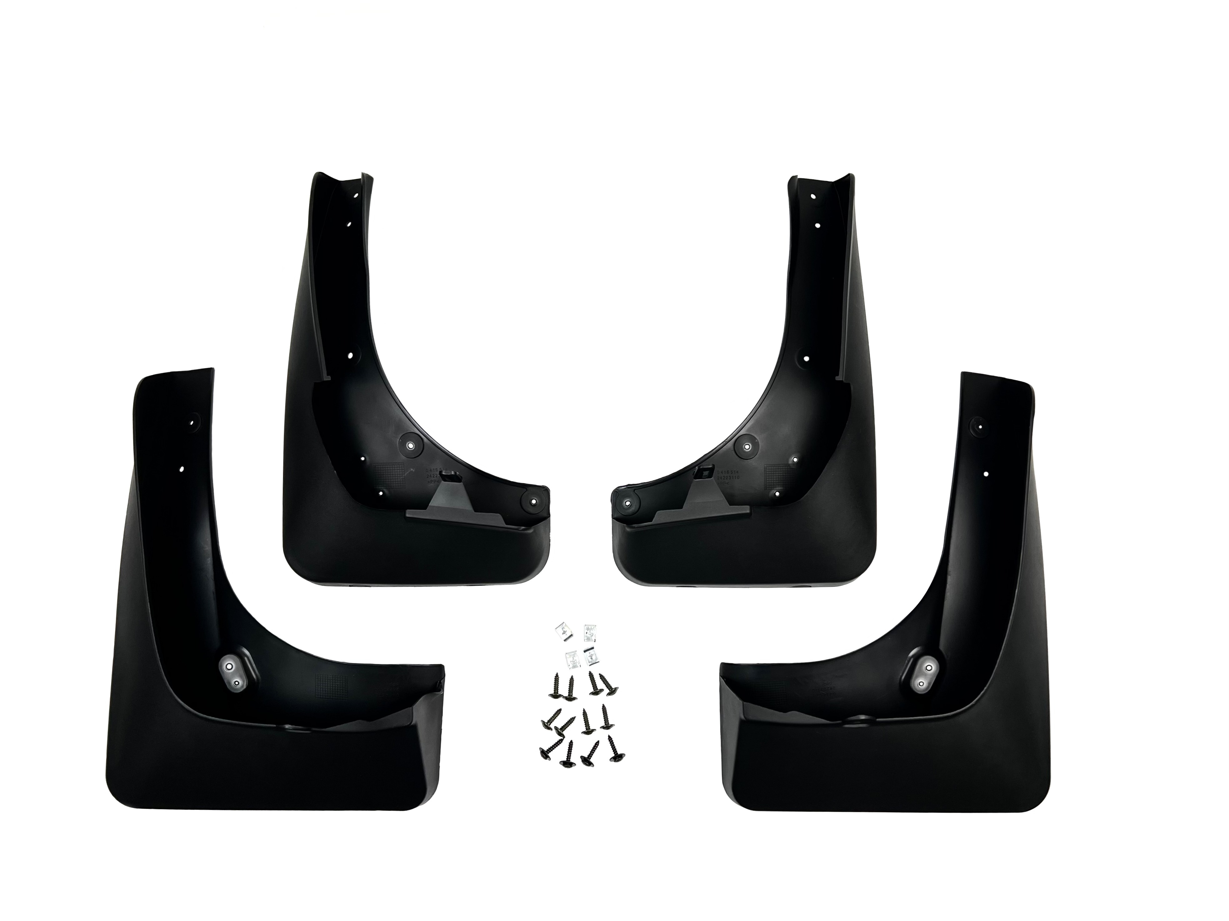 Бризковики BMW X5 E70, F-15 2007-2018  авто з порогами, (4шт.) Xukey