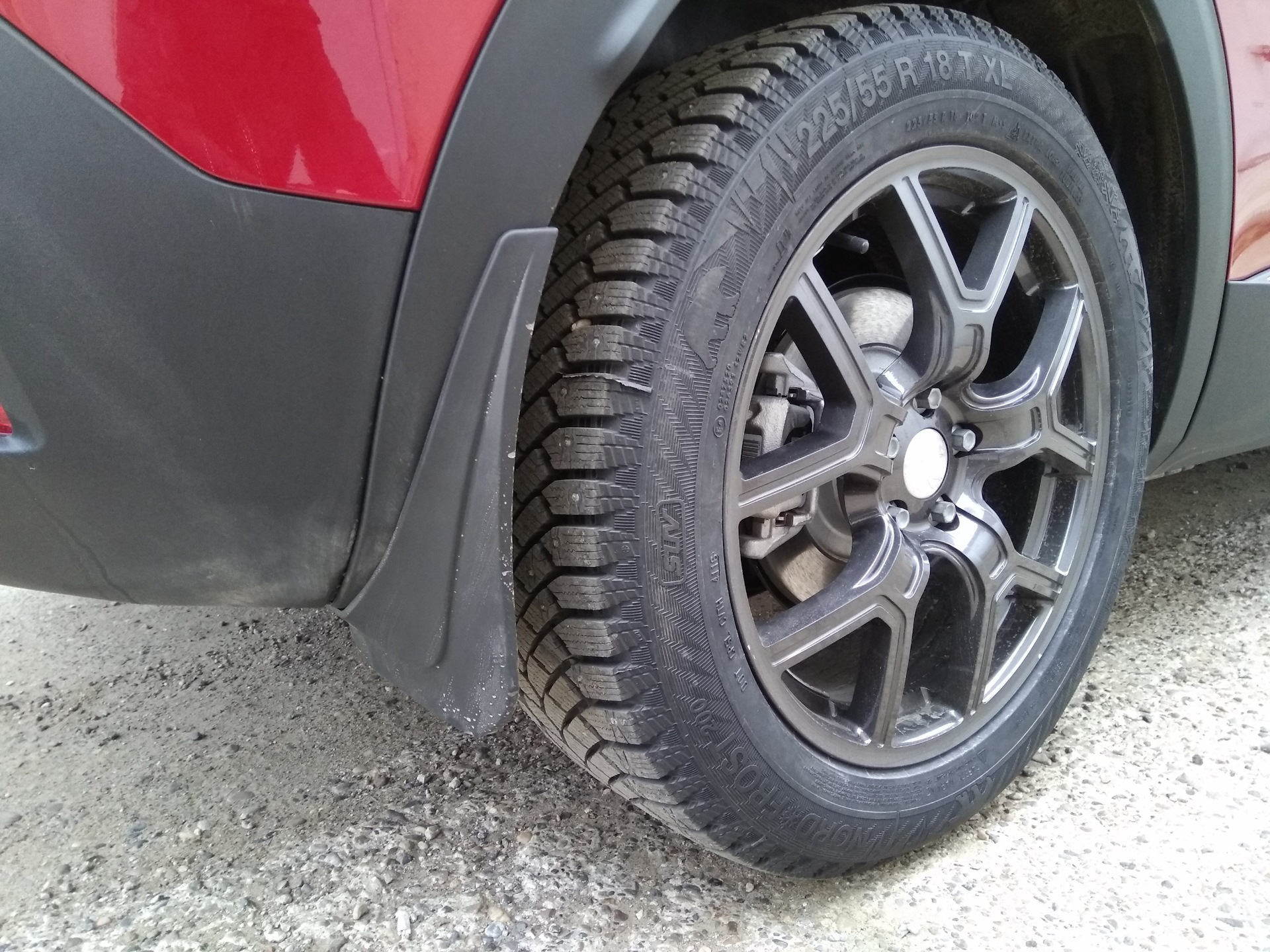 Бризковики Peugeot 3008 2017-2021, (4шт.)