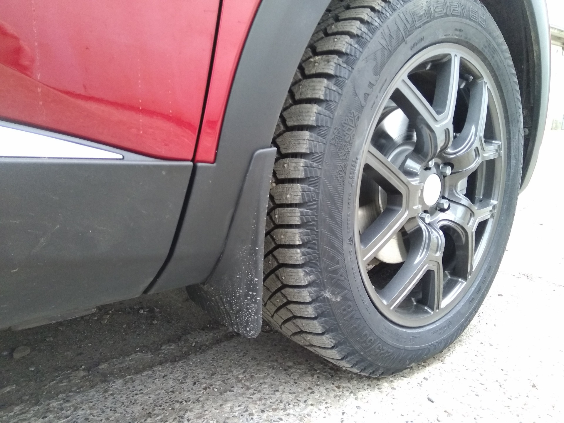 Бризковики Peugeot 3008 2017-2021, (4шт.)