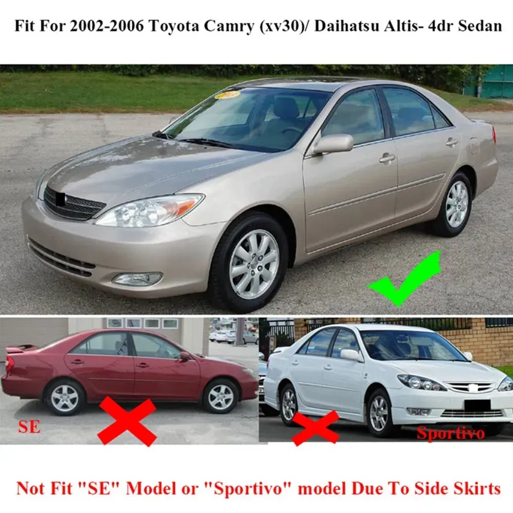 Бризковики Toyota Camry 30 2002-2005 Передні (комплект 2 шт)