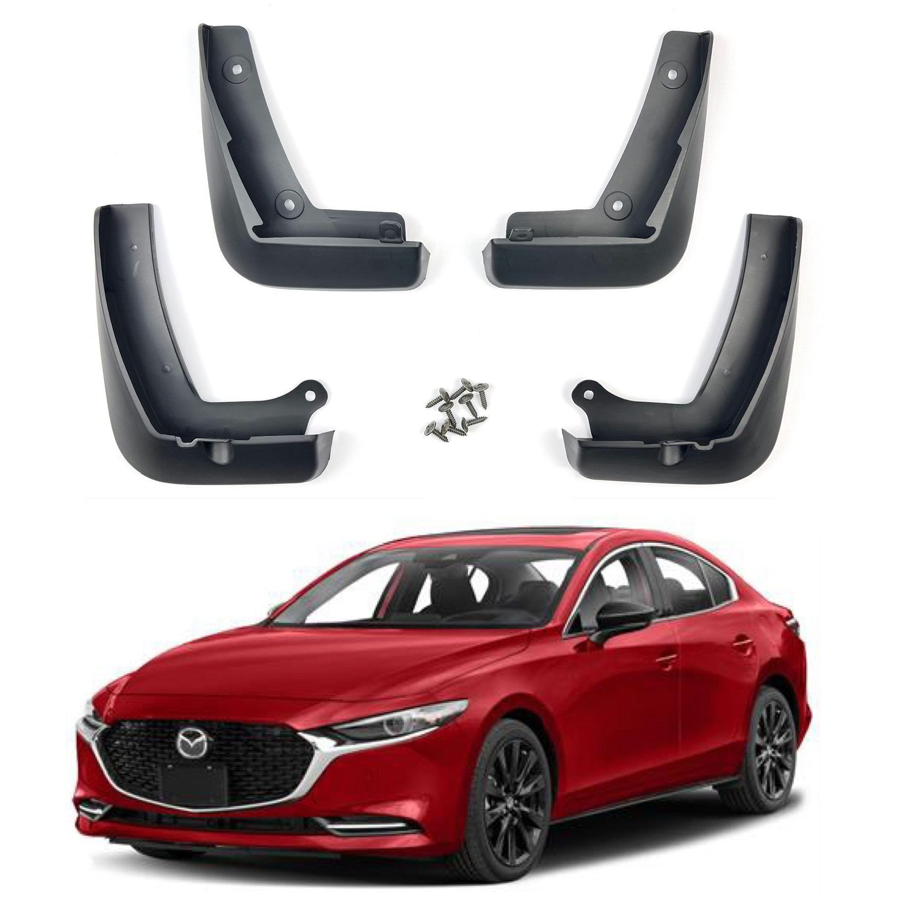 Бризковики MAZDA  3 2019+ (Седан)