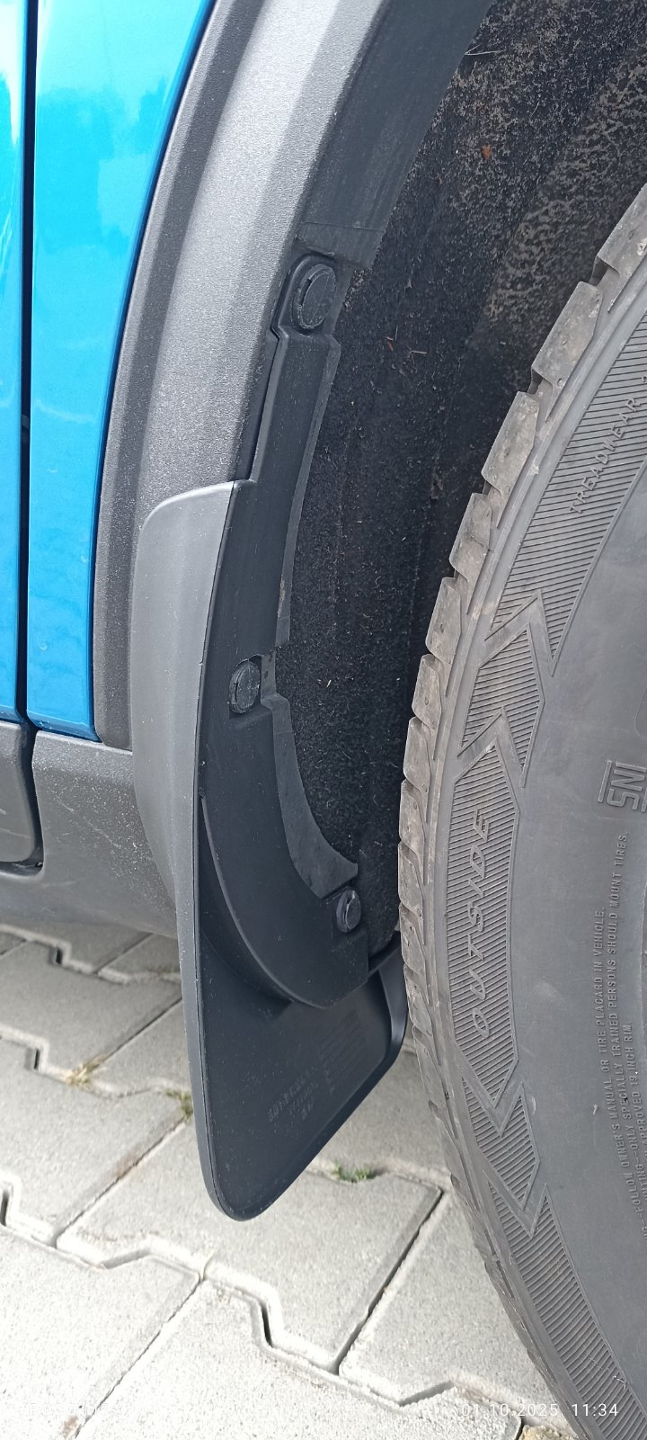 Бризковики Ford Kuga/Escape 2020+, (4шт.)