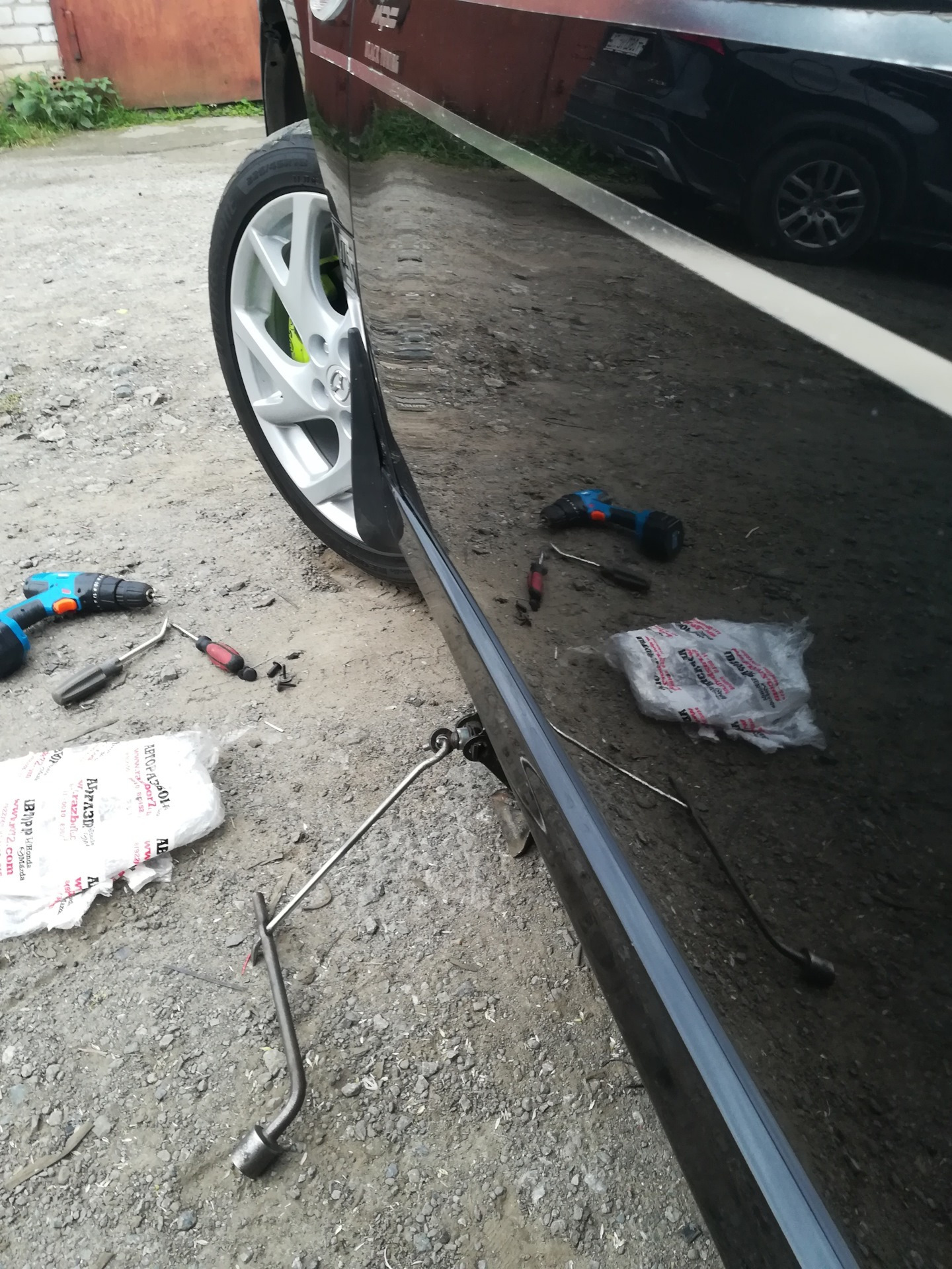 Бризковики передні Mazda 6 GH 2008-2012, (2шт.) Xukey