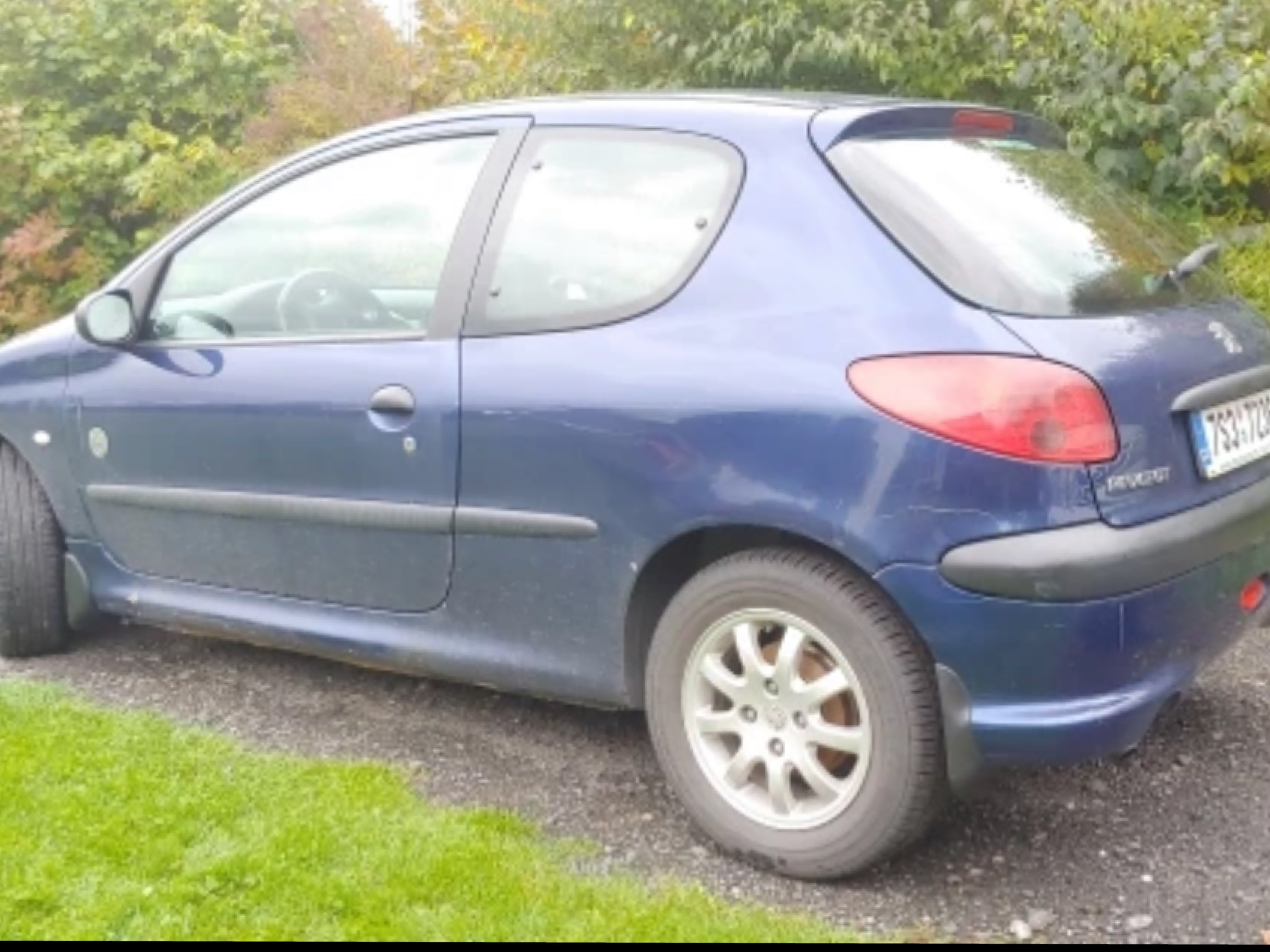 Бризковики Peugeot 206 1998-2012 Хетчбек, (4шт.)