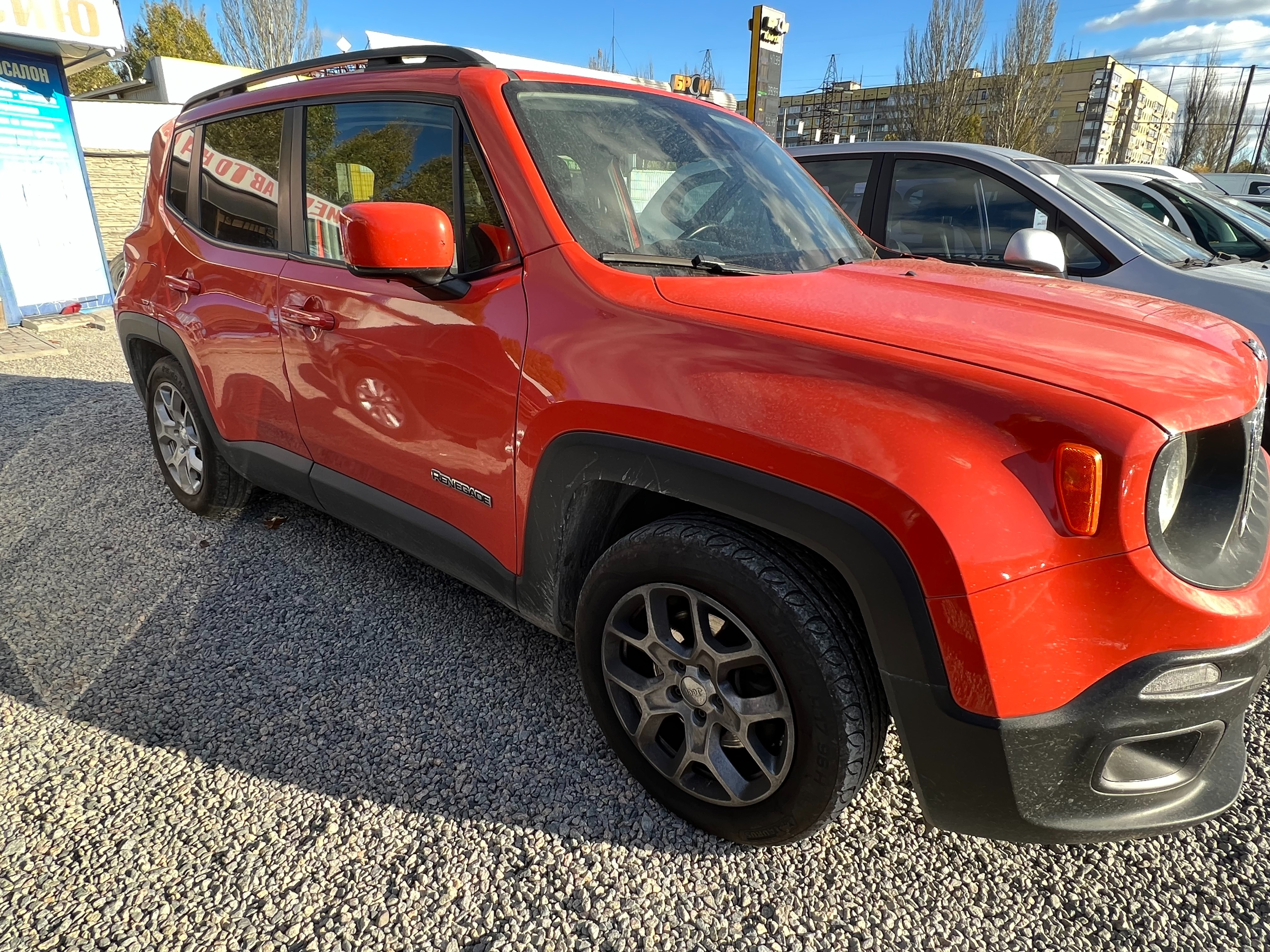 Бризковики Jeep Renegade , (4шт.)