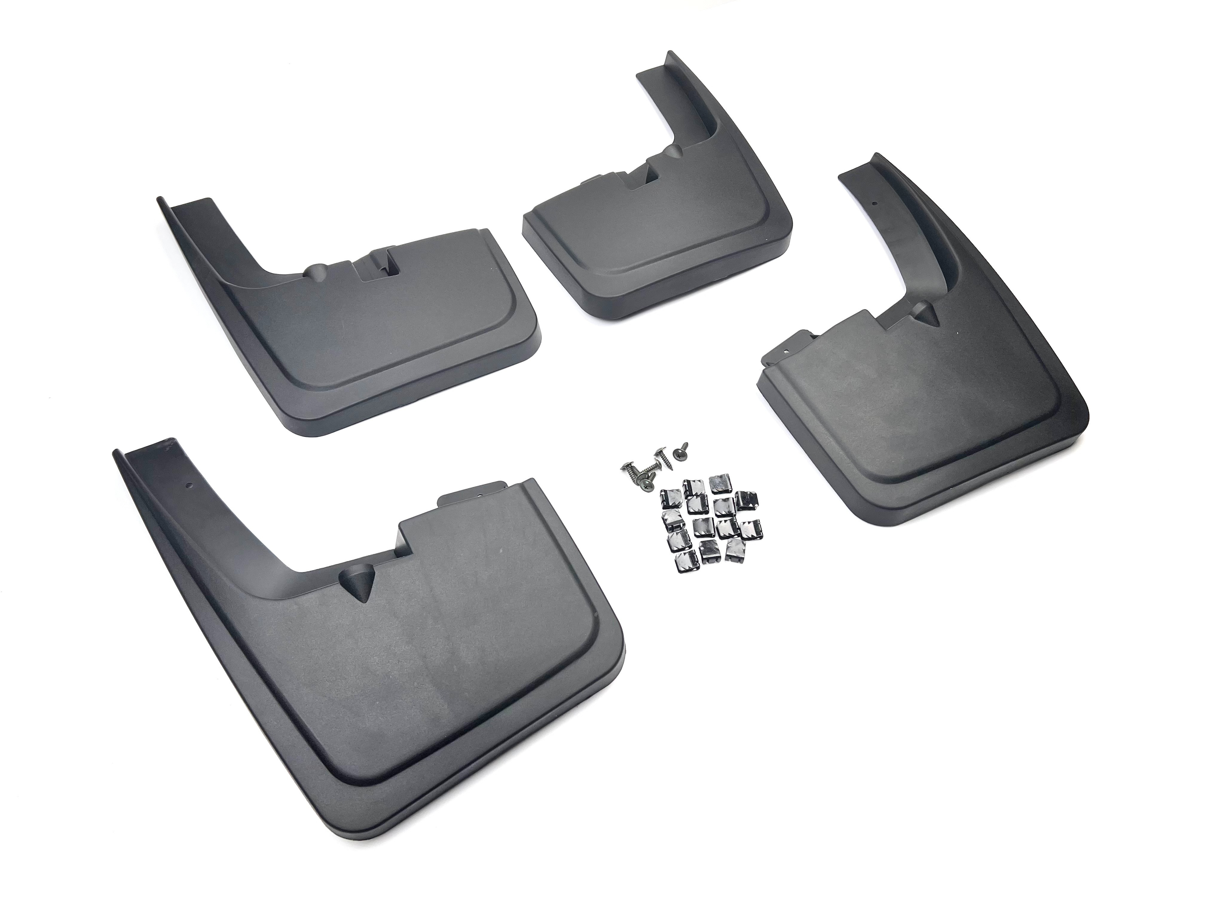 Бризковики Ford F-150, 2015-2020 з вузькими расширювачами, (4шт.)