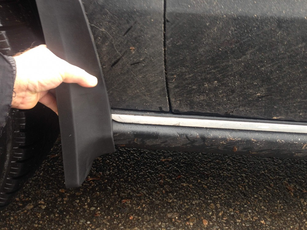 Бризковики Mercedes Benz GL/GLS X166 2012-2019, к-кт (4шт.)