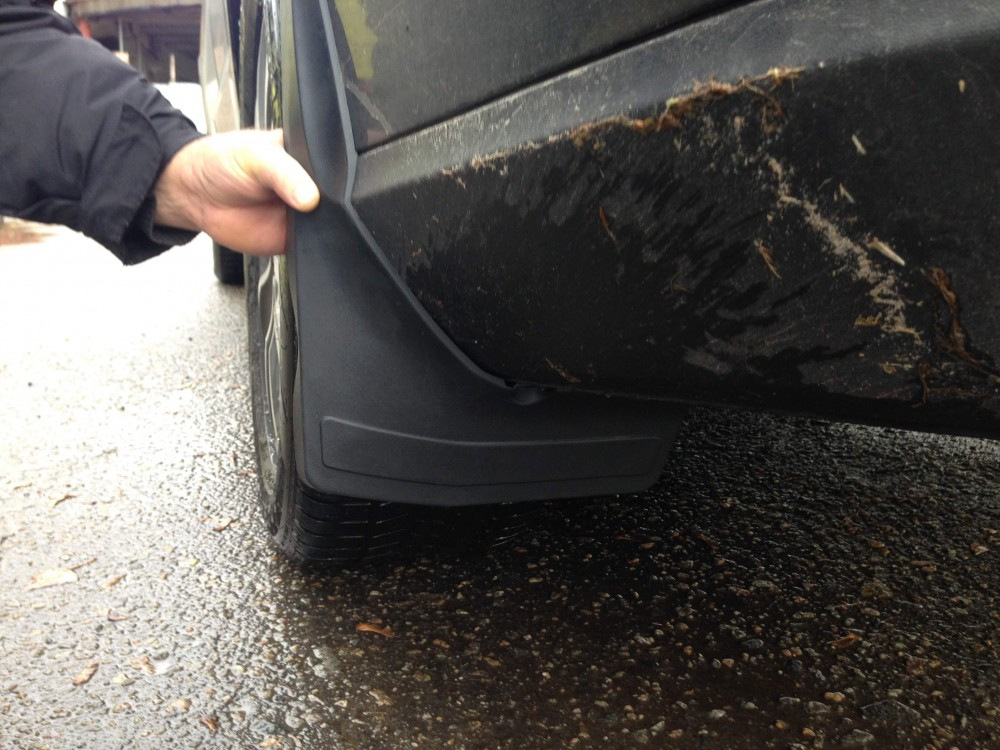 Бризковики Mercedes Benz GL/GLS X166 2012-2019, к-кт (4шт.)