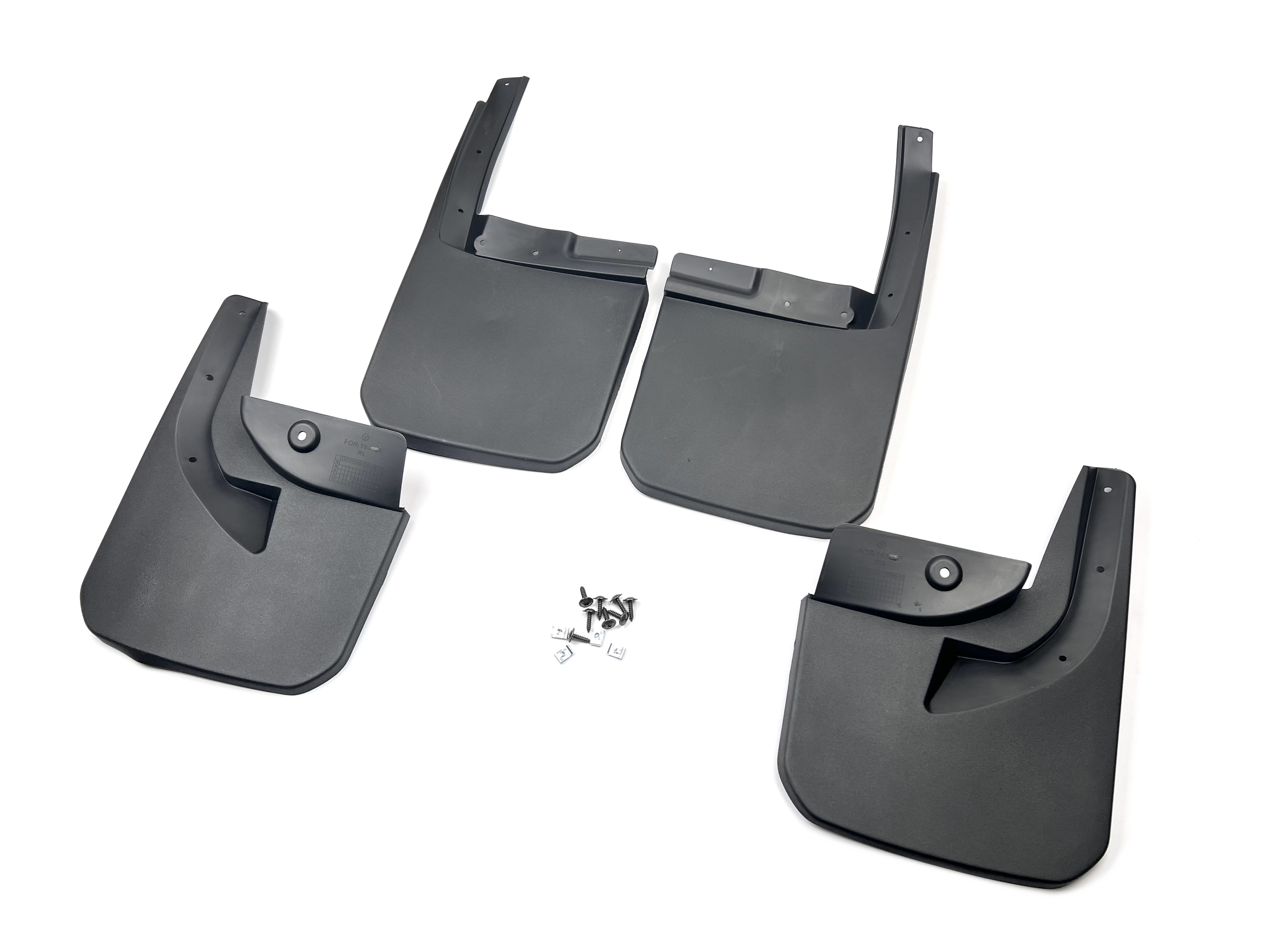 Бризковики Jeep Wrangler 2018+, комплект 4шт.