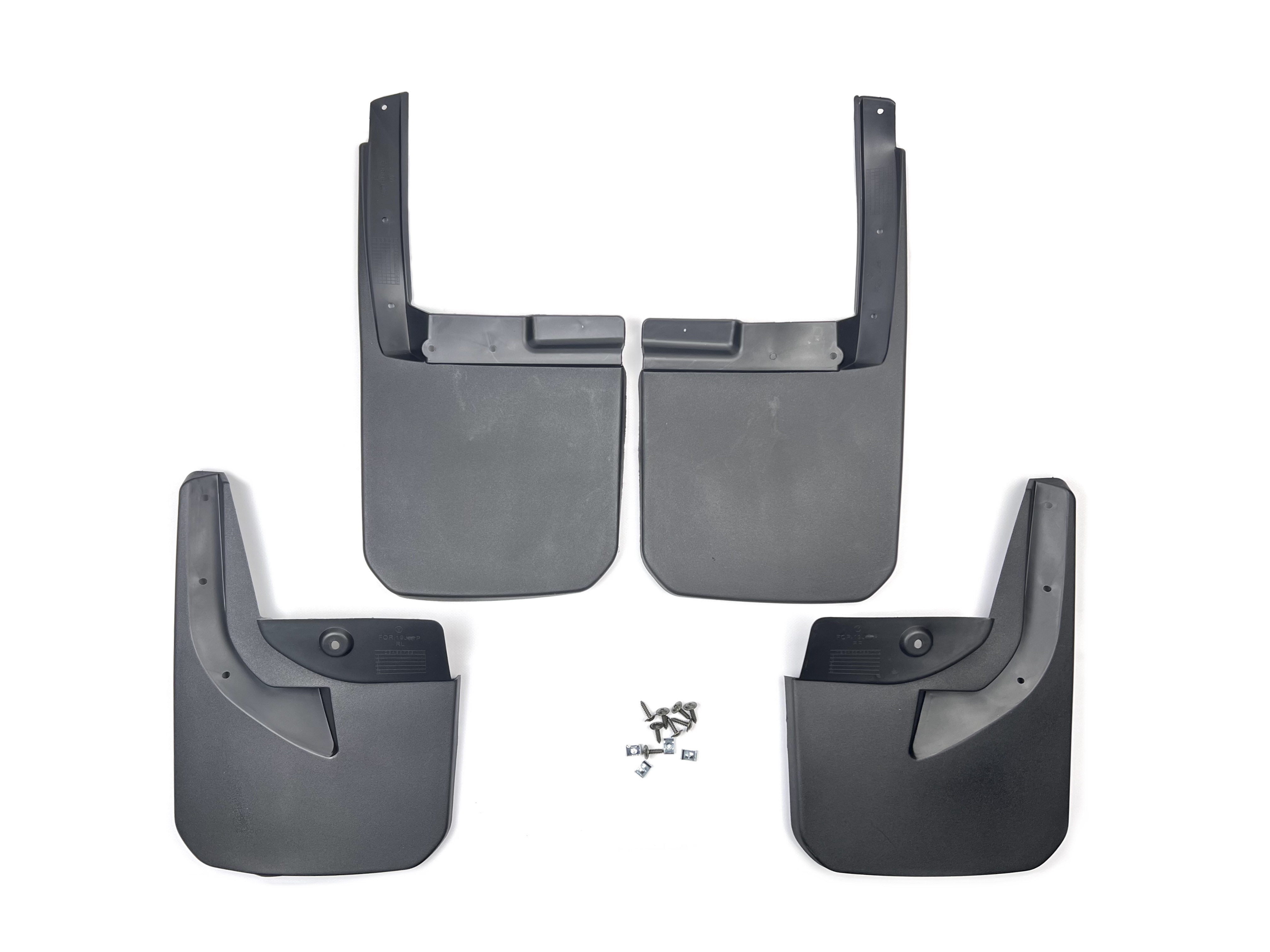 Бризковики Jeep Wrangler 2018+, комплект 4шт.