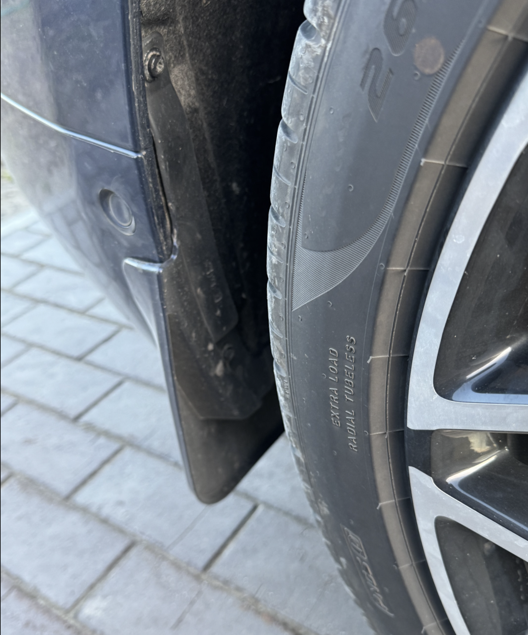 Бризковики ZEEKR 001 2021-2024, (4шт.)