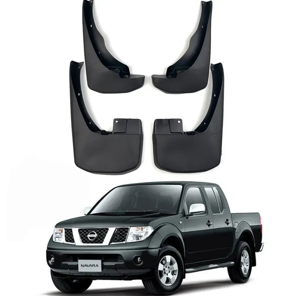 Бризковики Nissan Navara 2005-2015, комплект 4шт.