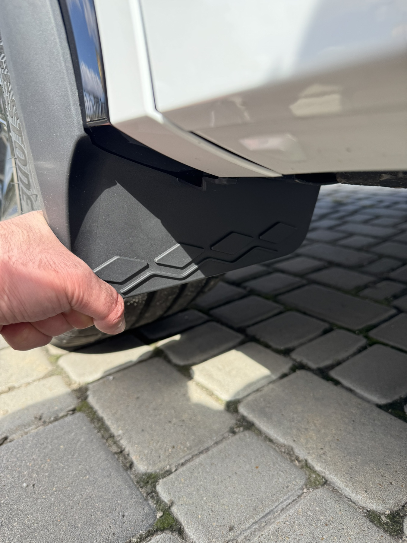 Бризковики задні Volkswagen Tiguan R-line 2024+, к-кт (2шт.)