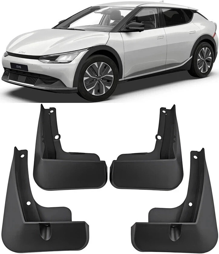 Брызговики KIA EV6 2023+, (4шт.) Premium