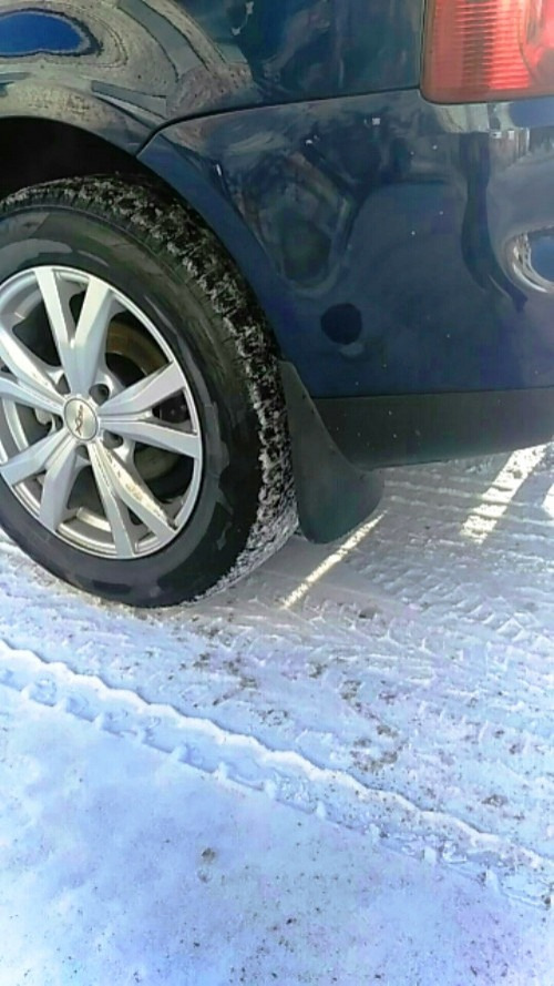 Бризковики VW Touran, Caddy 2003-2015, к-кт 4шт.