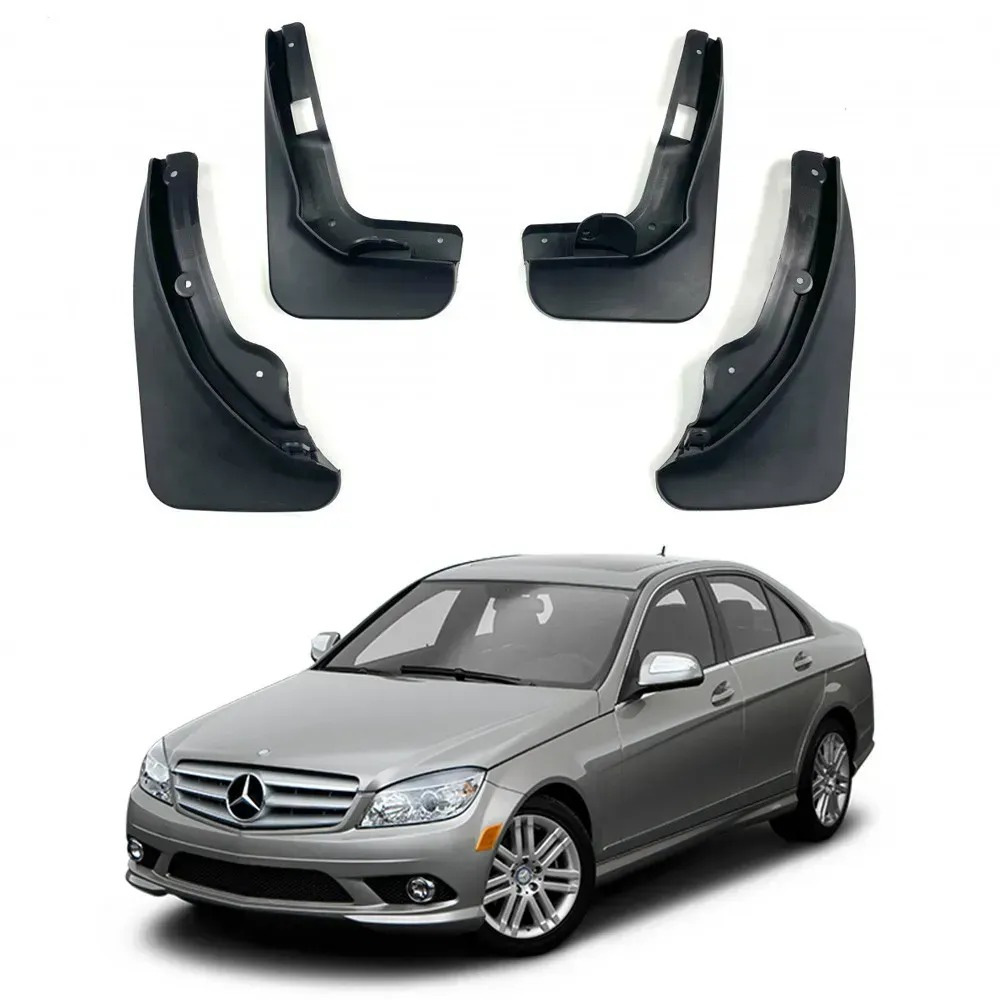 Бризковики Mercedes-Benz C-class W204 2011-2014, (4шт.) Benke
