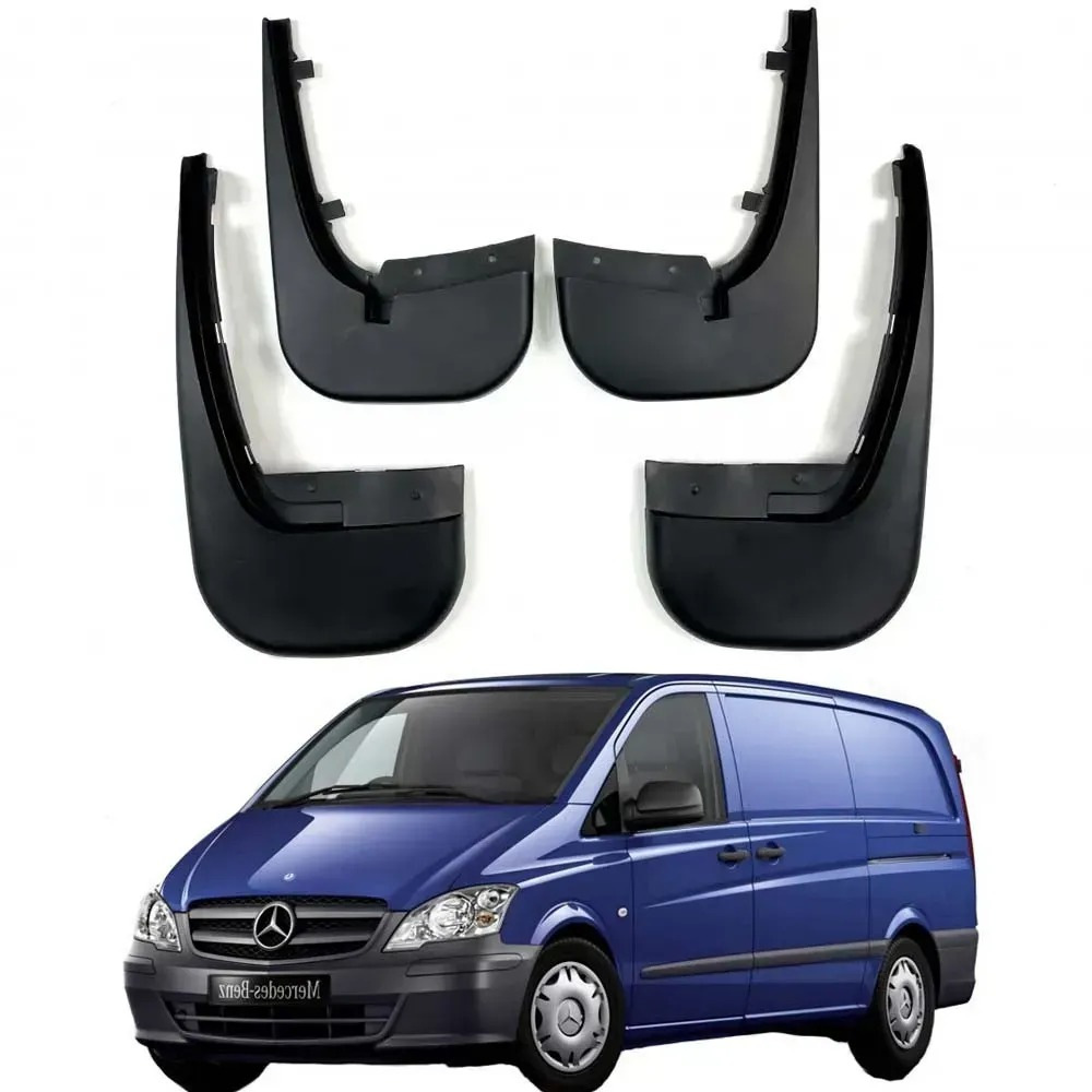 Брызговики Mercedes Vito 639 2003-2010, (4шт.) Benke