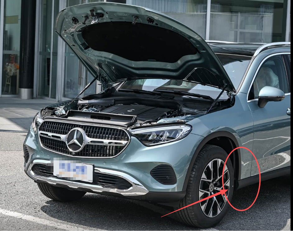 Бризковики Mercedes GLC (X254) 2023+