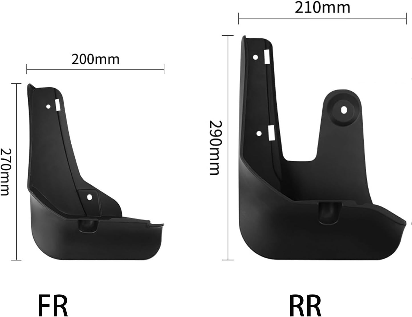 Бризковики BYD Sea Lion 05 EV 2025+, к-кт (4шт.)