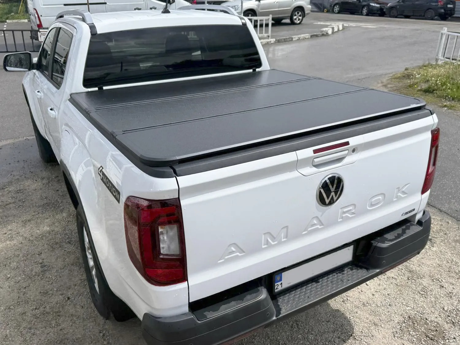 Кришка на кузов VW Amarok 2023+, (трисекційна, алюмінієва) Xukey, TP-NP728
