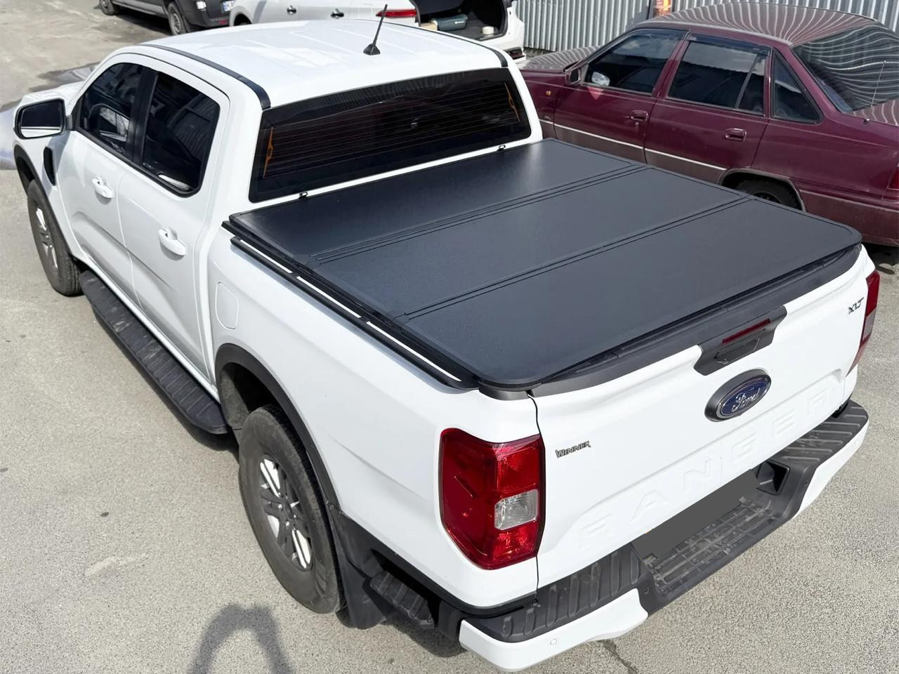 Кришка на кузов Ford Ranger 2023+ (трисекційна, алюмінієва) Xukey, TP-NP728