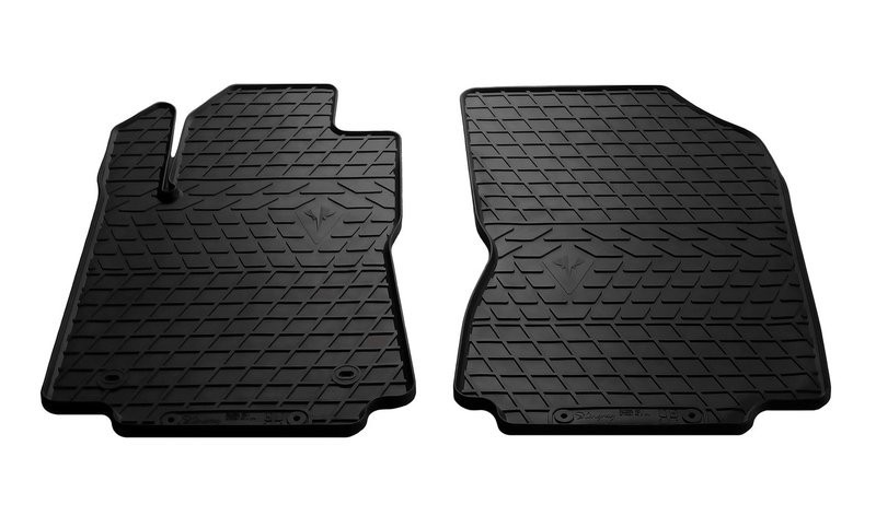 Килимки в салон Stingray для Citroen C1 II 14-/Peugeot 108 14-/Toyota Aygo 14- (design 2016) (передні - 2 шт) 1003092F
