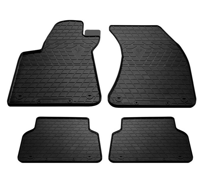 Килимки в салон Stingray для Audi A8 (D4) short 10- (design 2016) (комплект - 4 шт) 1030194