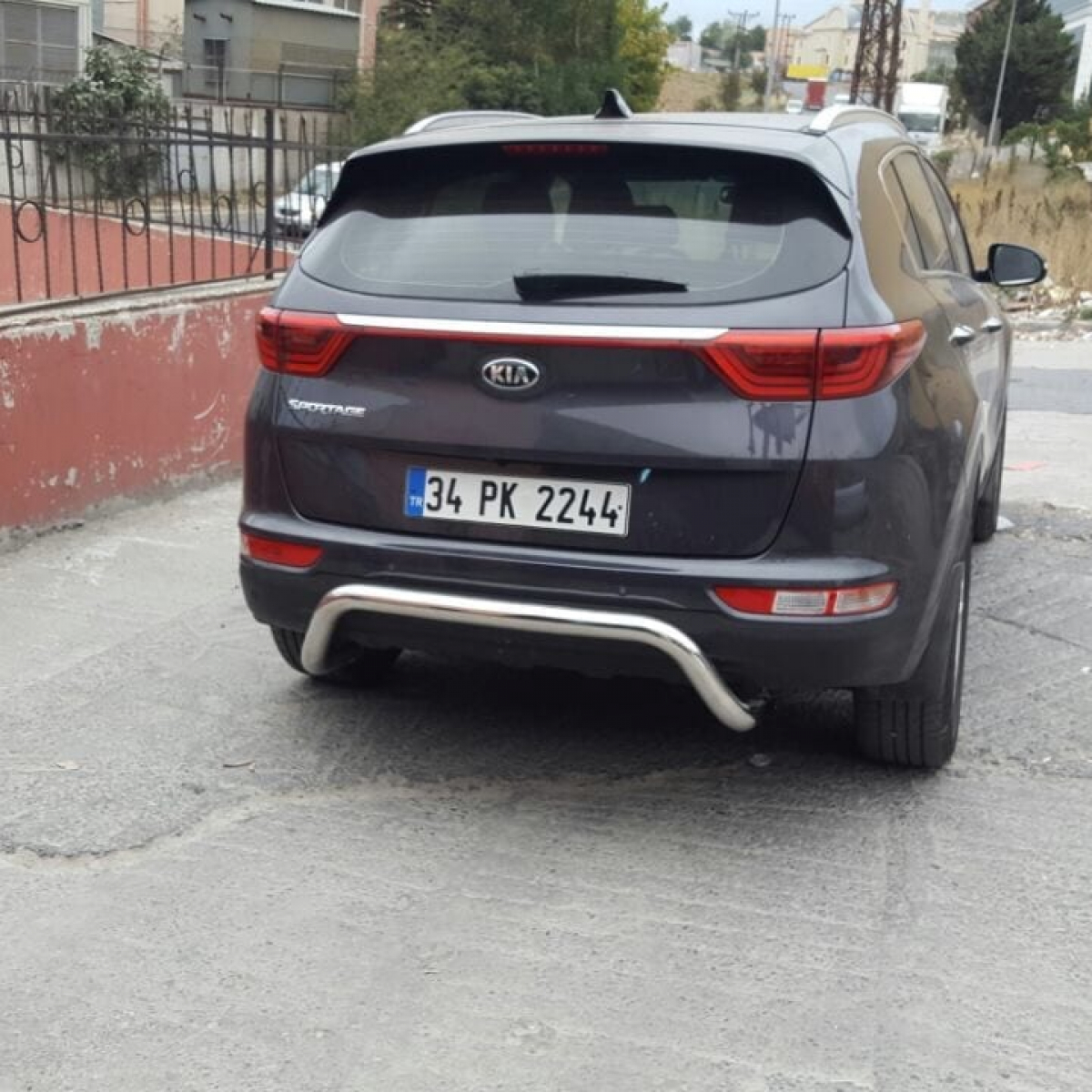 Задня захист Tamsan для Kia Sportage 2016+