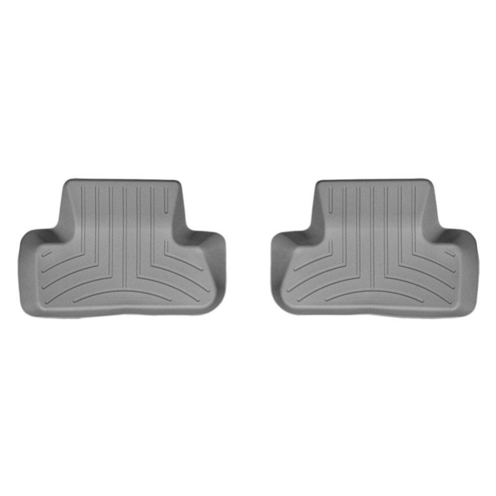 Килимки в салон для Audi Q5 2008 - з бортиком сірі задні 462302