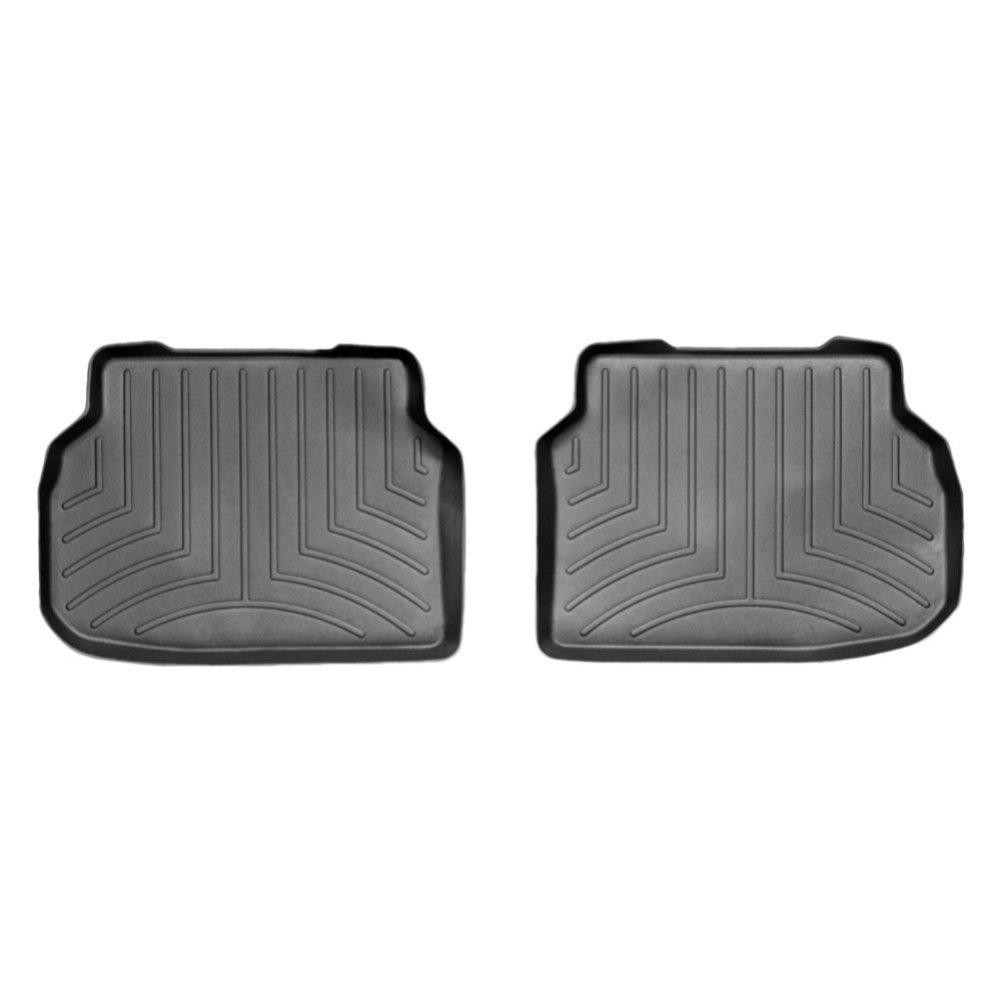 Килимки в салон для BMW 7 2010-14 F01 з бортиком чорні задні 7 442422