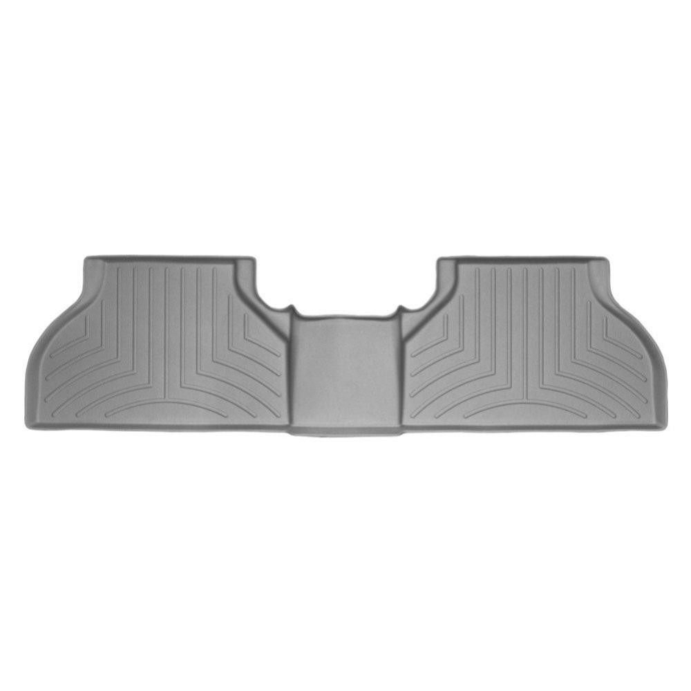 Килимки в салон для BMW X5/X6 2007-2014 з бортиком задні сірі 460952