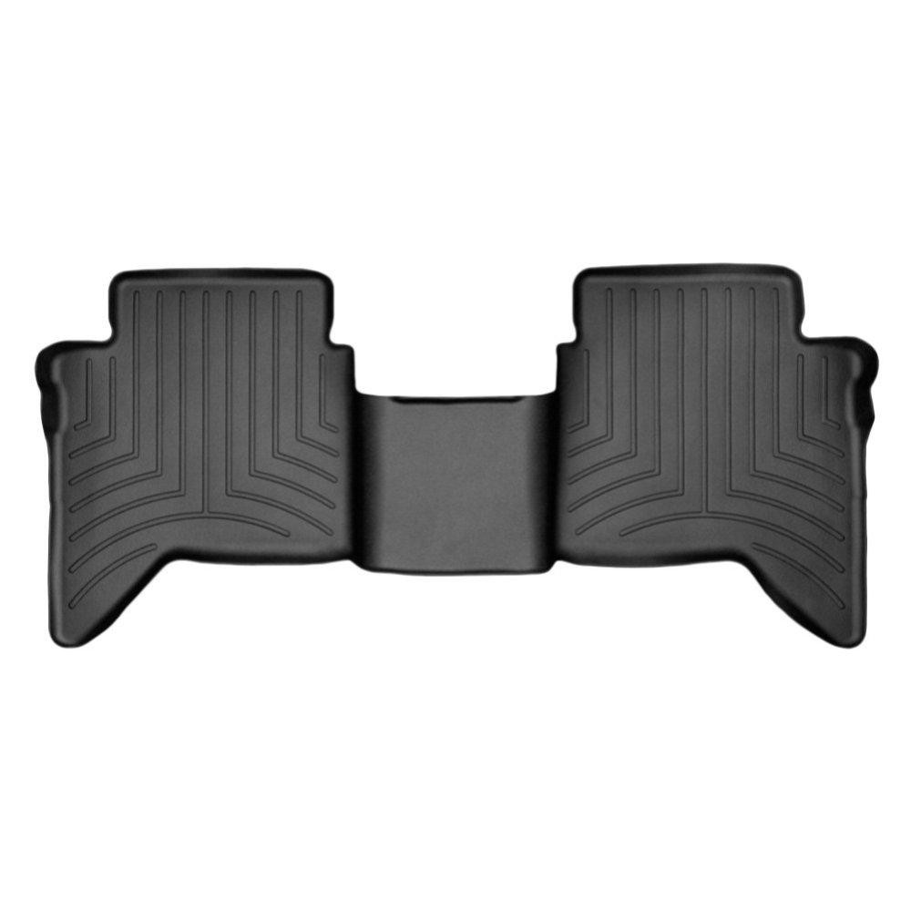 Килимки в салон для Ford Ranger 2012 - Double CAB Ford з бортиком задні чорні 445132