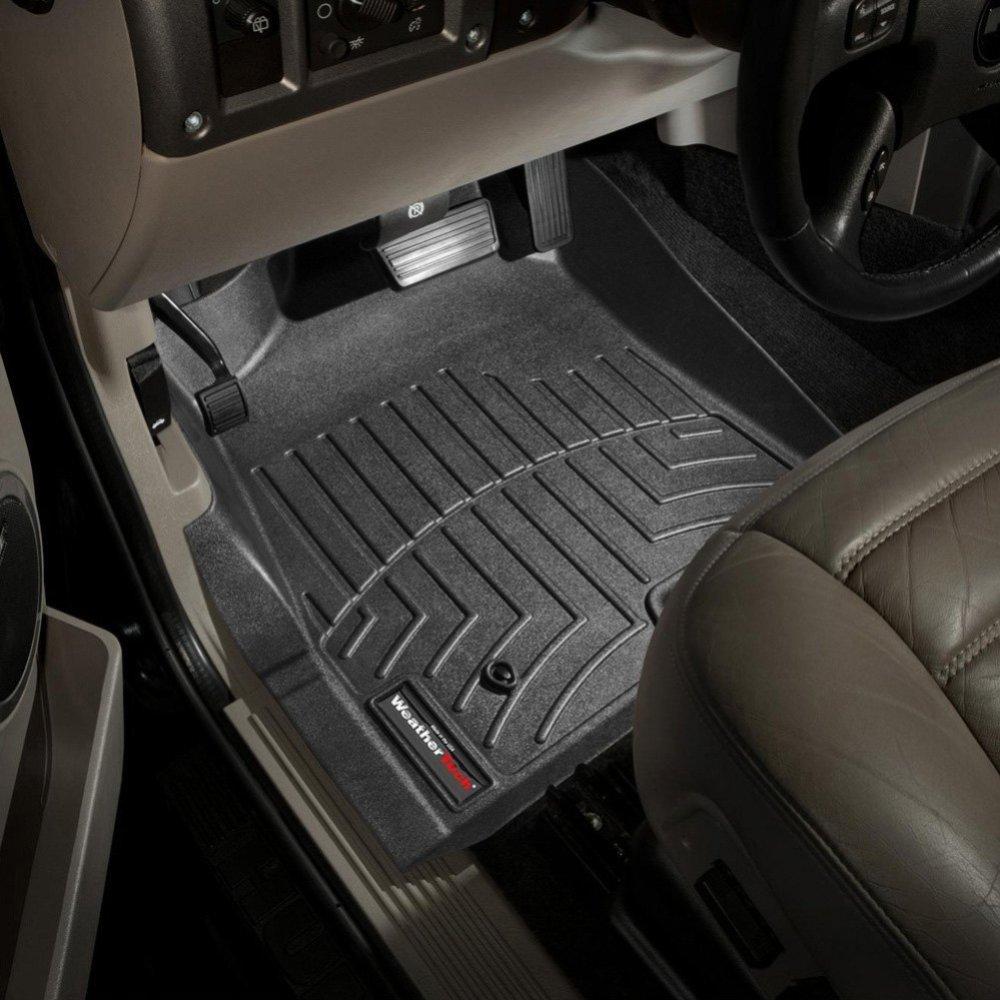 Килимки в салон для Hummer H2 2002-09 з бортиком передні чорні 442841
