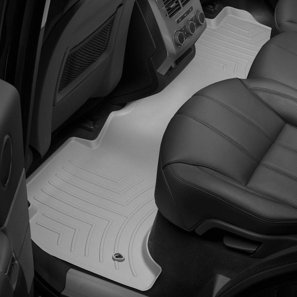 Килимки в салон для Land Rover Range Rover Sport 2013 - з бортиком задні сірі 464804
