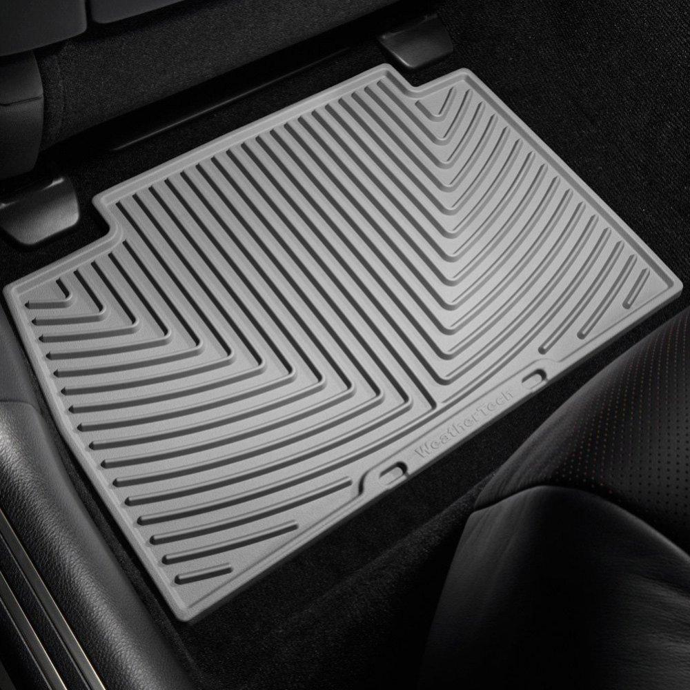 Килимки в салон для Lexus LS 460 2006 - задні сірі SHORT W185GR