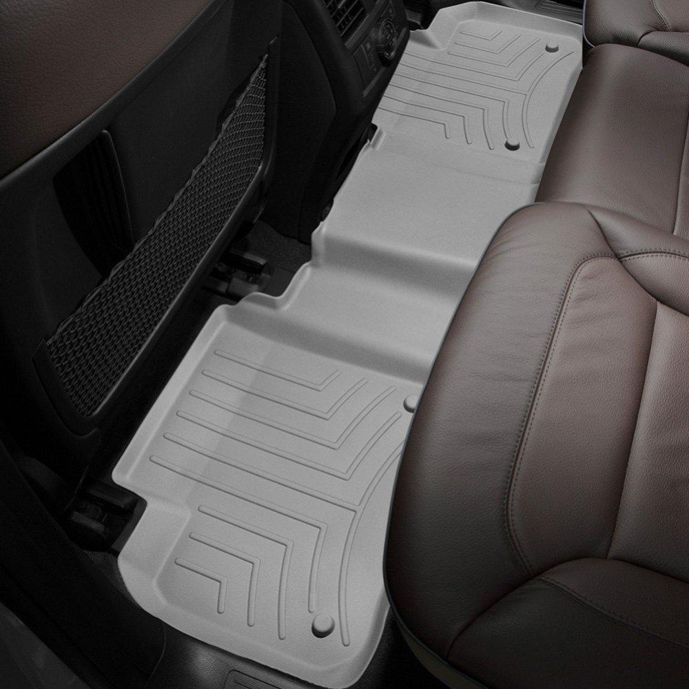 Килимки в салон для Mercedes-Benz GL/ML 2012 - з бортиком сірі задні 464012
