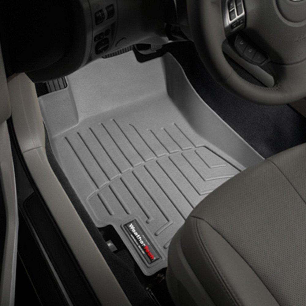 Килимки в салон для Subaru Forester 2008-12 з бортиком передні сірі 461881