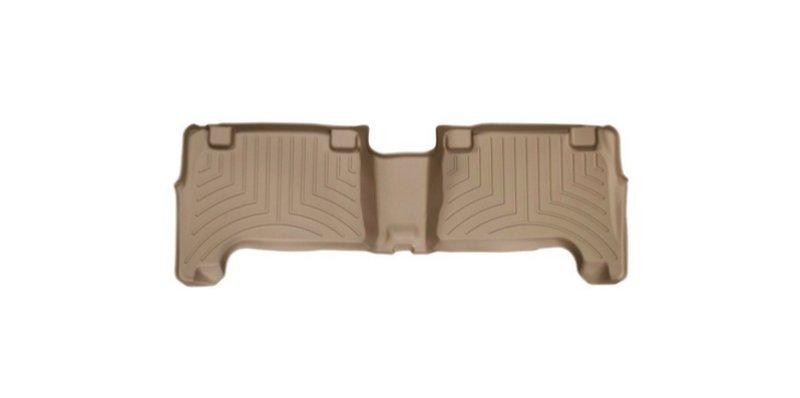 Килимки в салон для Toyota Fortuner 2006-12 з бортиком бежеві задні 451003