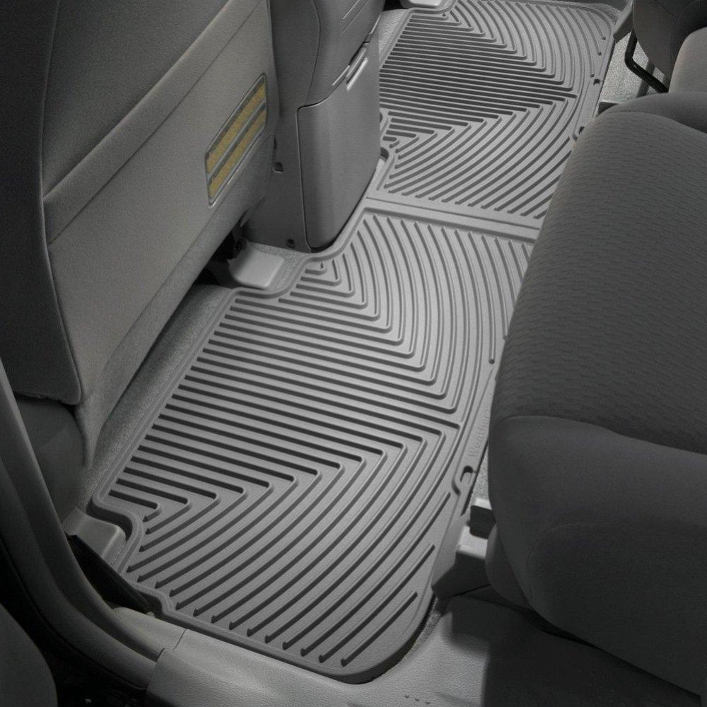 Килимки в салон для Toyota Highlander 2008-14 сірі задні W121GR