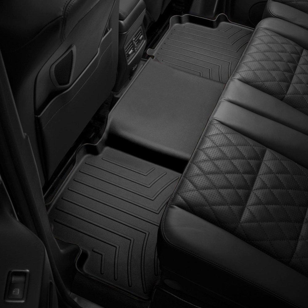 Килимки в салон для Toyota Land Cruiser 100 1998-07 LX 470 з бортиком задні чорні 440772