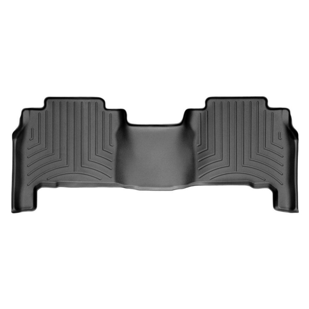 Килимки в салон для Toyota Land Cruiser 200 2008 - LX 570 з бортиком задні чорні 441572