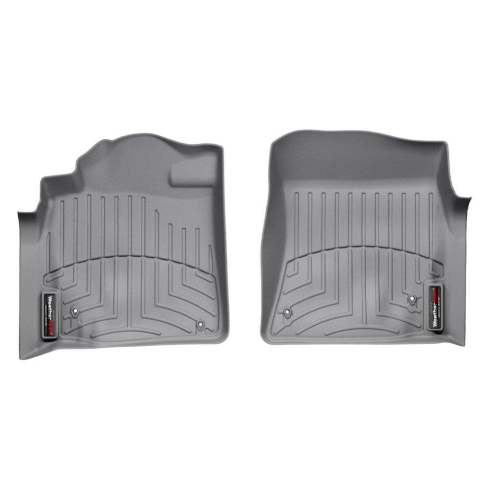 Килимки в салон для Toyota Land Cruiser 200 2008-12 LX 570 з бортиком сірі передні 461571