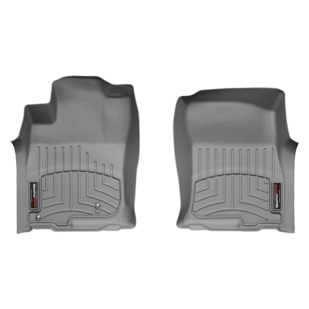 Килимки в салон для Toyota Land Cruiser Prado 150 2009-13 з бортиком сірі передні 462861