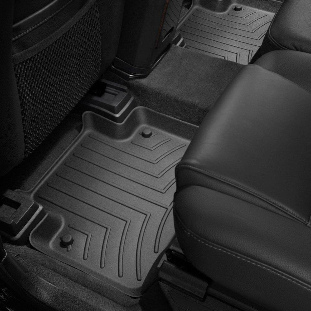 Килимки в салон для Volvo XC90 2003-14 з бортиком задні чорні 440532