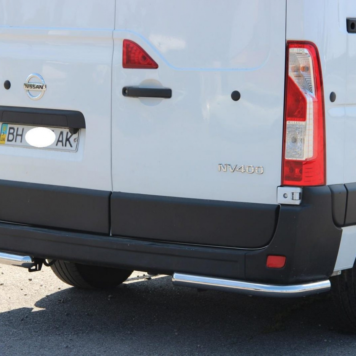 Захист заднього бампера (куточки) для Renault Master 2010+ (NISSAN NV400 -2010+, Opel Movano-2010+)