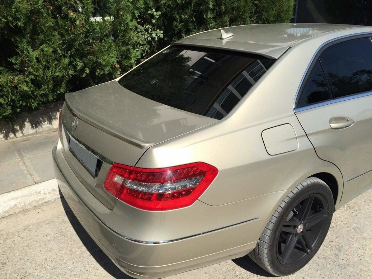Козирок на скло Mercedes W212 2009-2016 ABS пластик