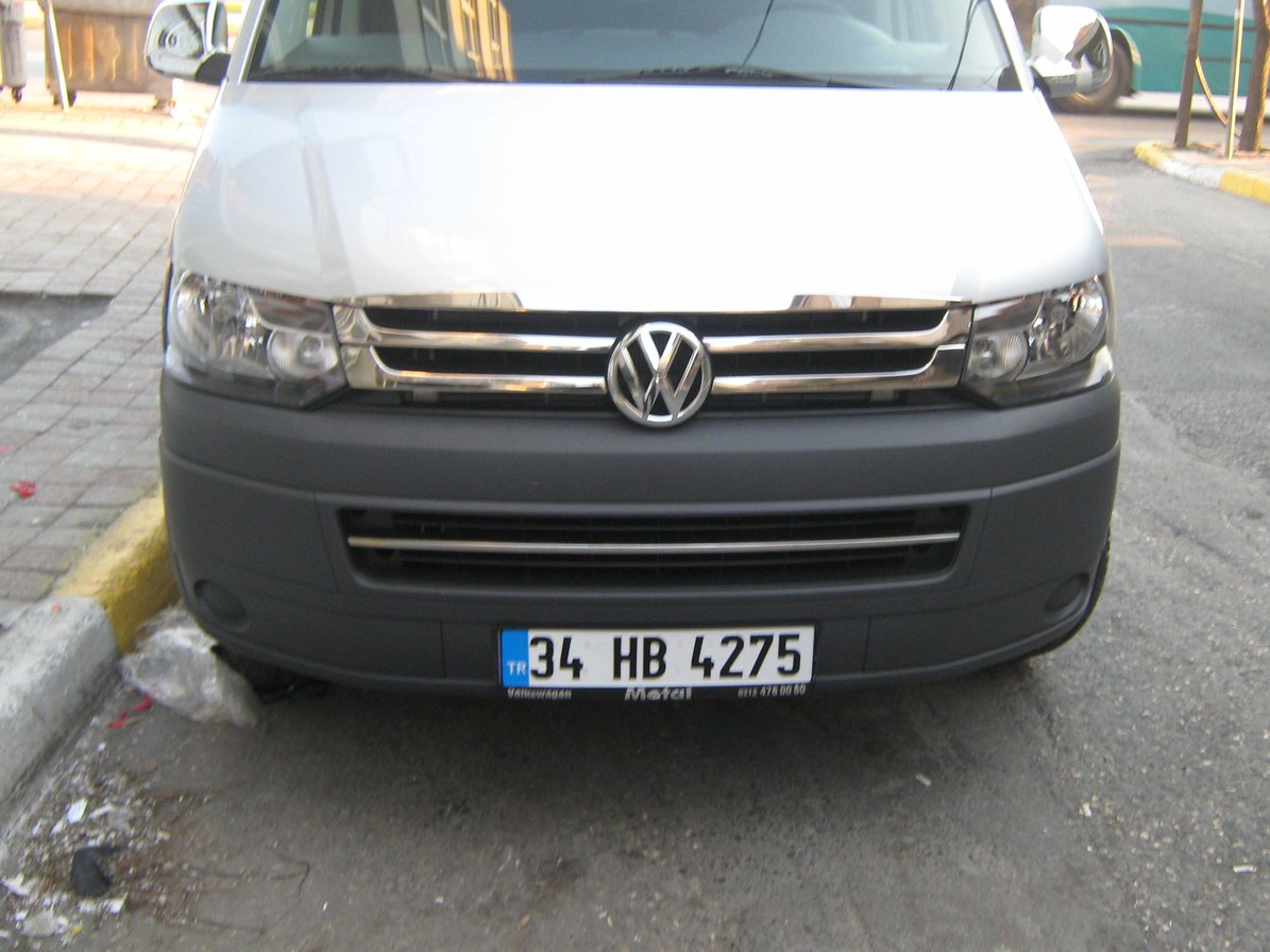 Хром молдінг на капот Volkswagen T5 GP 2010-2015 (нержавіюча сталь)