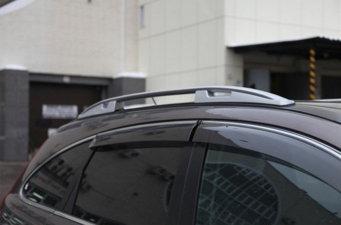 Рейлінги на кришу сірі для  Honda CR-V 2006-2012 Тип2