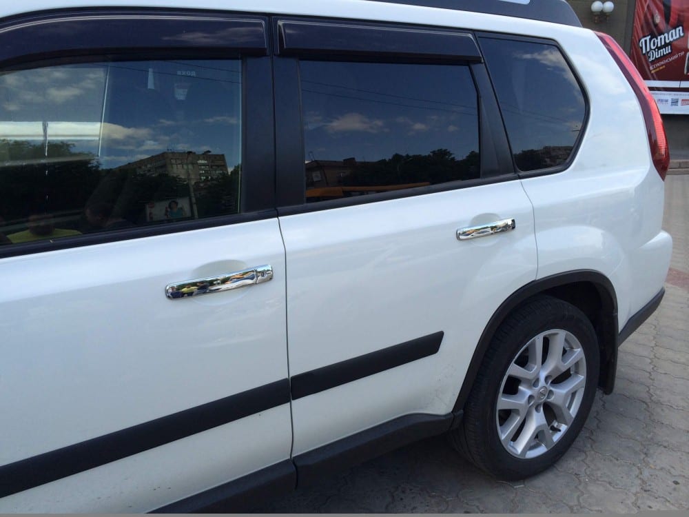 Хром накладки на ручки Nissan X-trail T31 2007-2013