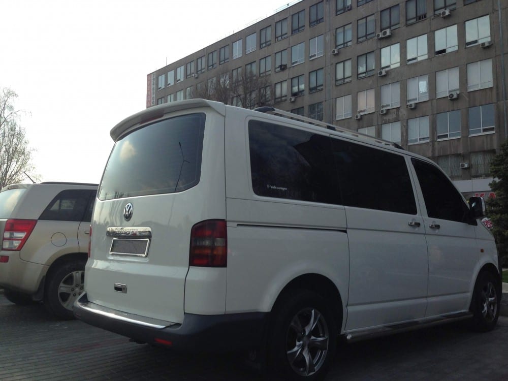 Спойлер козырек Volkswagen T5/ T5 GP 2003-2016 ляда